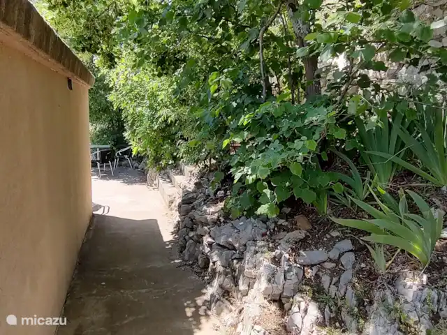 Fianona huren in Kroatië, Istrië, Labin - vakantiehuis Achterzijde