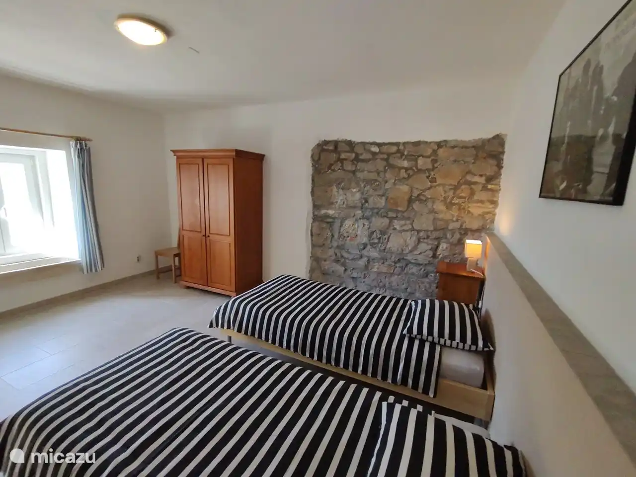 Schlafzimmer 1 im Erdgeschoss