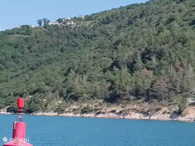 Fianona huren in Kroatië, Istrië, Labin - vakantiehuis Zicht vanaf Plomin Luka