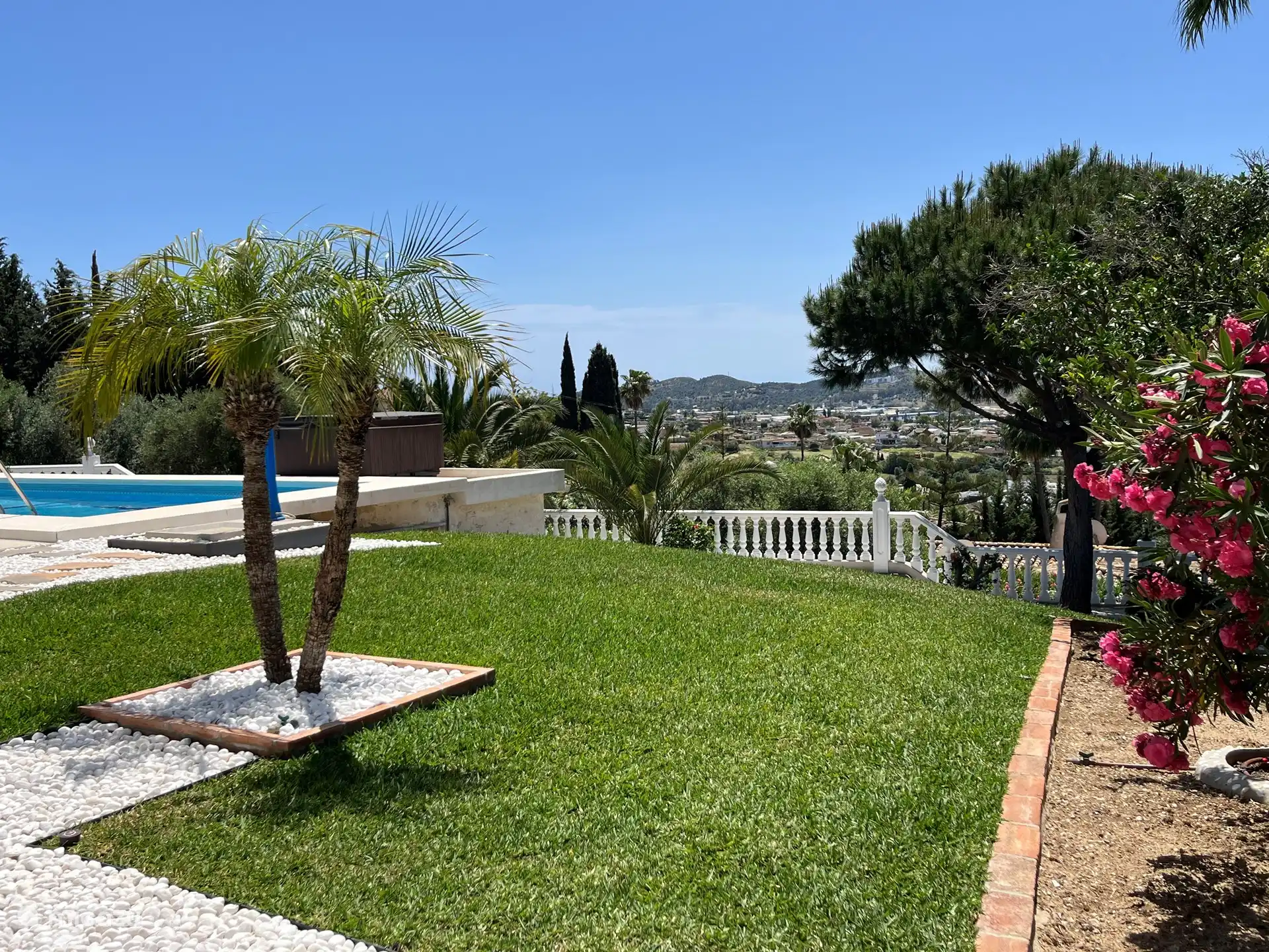 uitzicht vanaf appartement