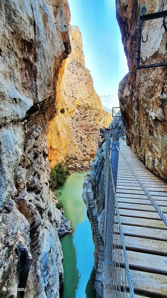 Op de route van Caminito del Rey
