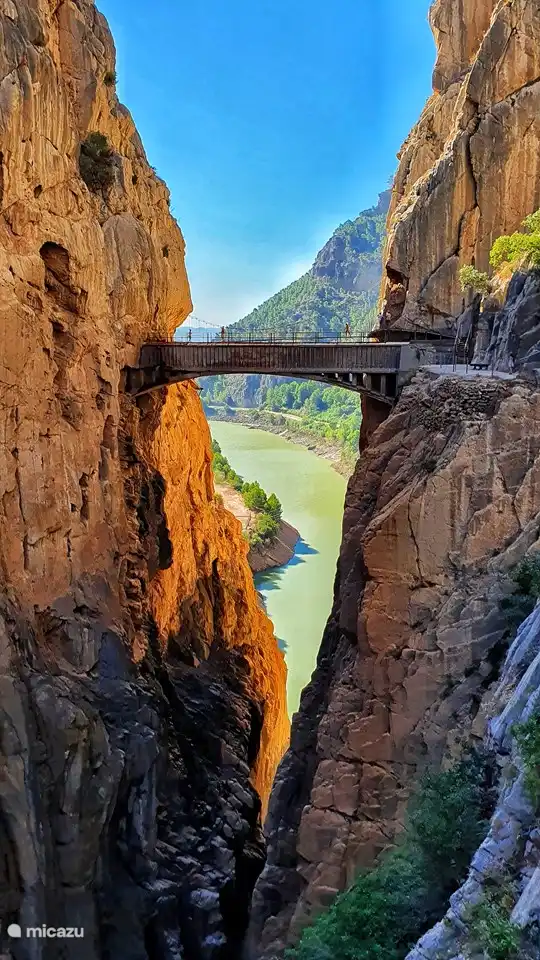 Op de route van Caminito del Rey
