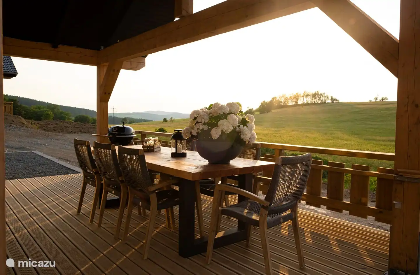 Blick von der Veranda 