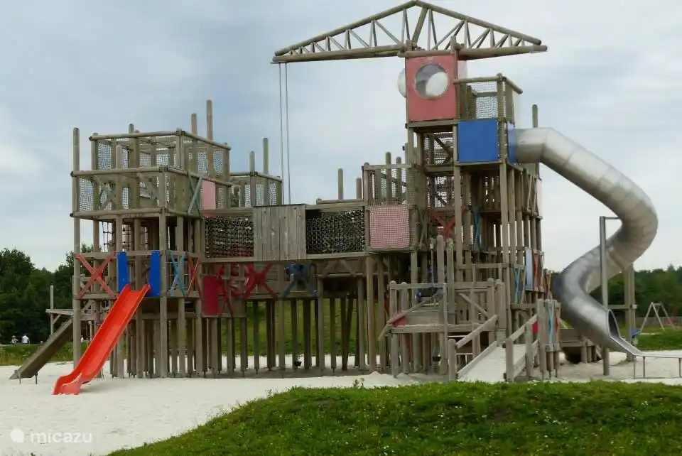 Kletterpark auf dem Campingplatz