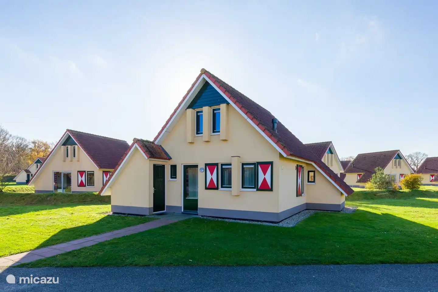 Privater Parkplatz neben Ihrem Bugalow