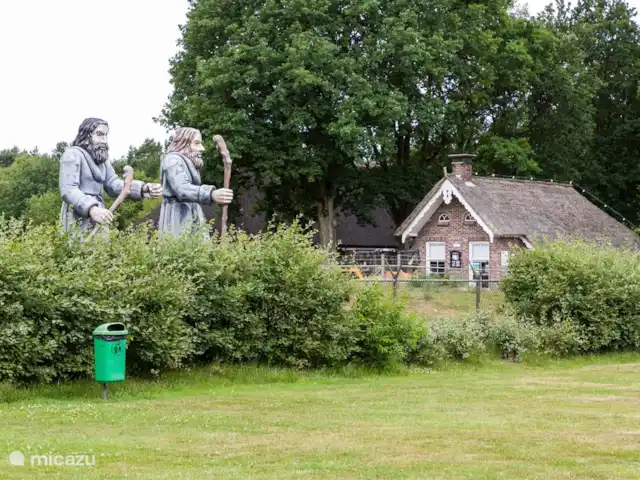 Location de Vacances Pays-Bas, Drenthe, Wezuperbrug, bungalow - Bungalow boisé Drenthe Musée Eleld et Brammert