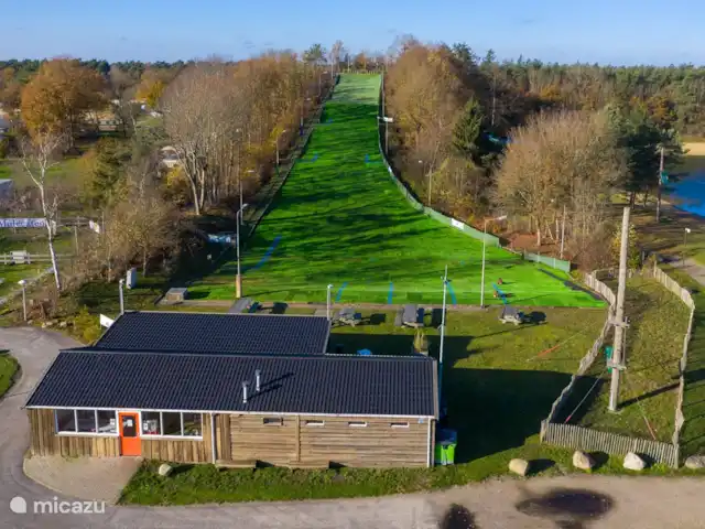 Location de Vacances Pays-Bas, Drenthe, Wezuperbrug, bungalow - Bungalow boisé Drenthe piste de ski dans le parc
