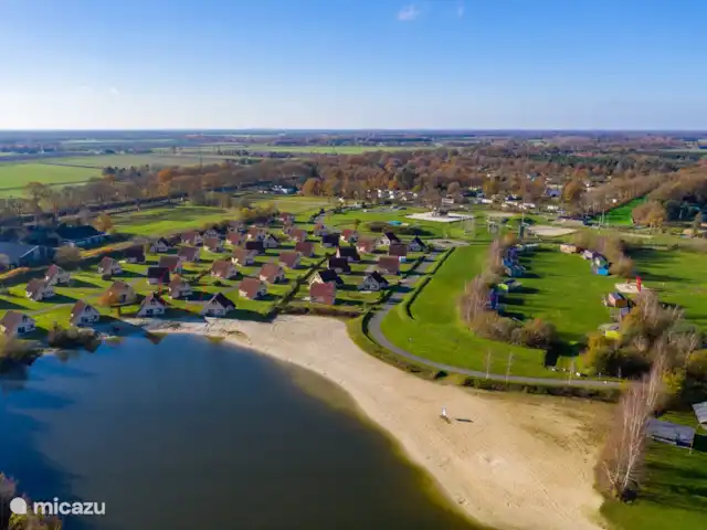 Location de Vacances Pays-Bas, Drenthe, Wezuperbrug, bungalow - Bungalow boisé Drenthe photo aérienne