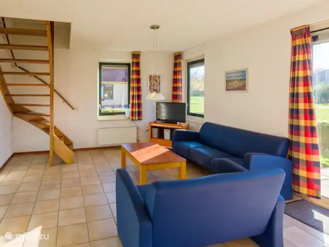 Location de Vacances Pays-Bas, Drenthe, Wezuperbrug, bungalow - Bungalow boisé Drenthe le salon