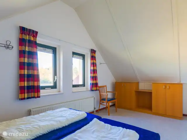 Location de Vacances Pays-Bas, Drenthe, Wezuperbrug, bungalow - Bungalow boisé Drenthe chambre à coucher