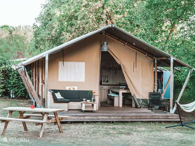 Casa vacacional Países Bajos, Overijssel, Holten - camping con glamour/yurta/tienda safari Tienda safari de lujo Glamping Holten 1