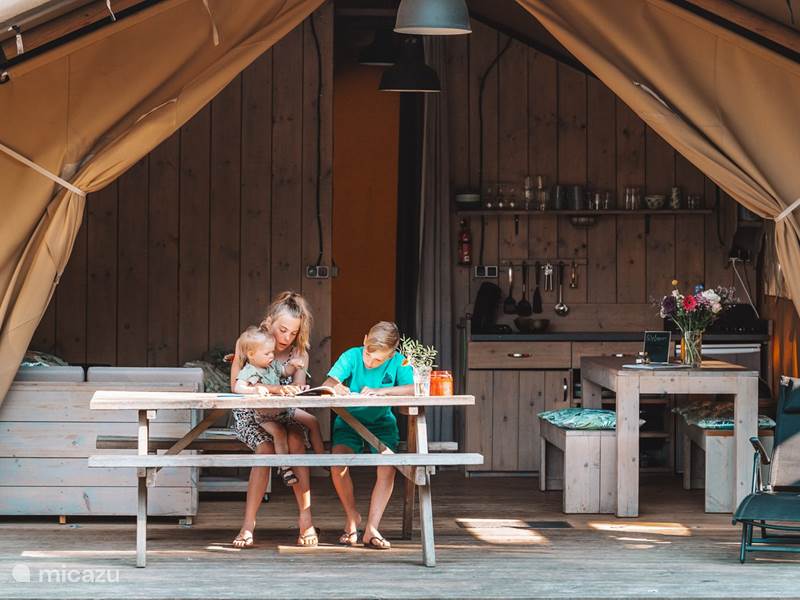 Casa vacacional Países Bajos, Overijssel, Holten Camping con glamour/Yurta/Tienda safari Tienda safari de lujo Glamping Holten 1