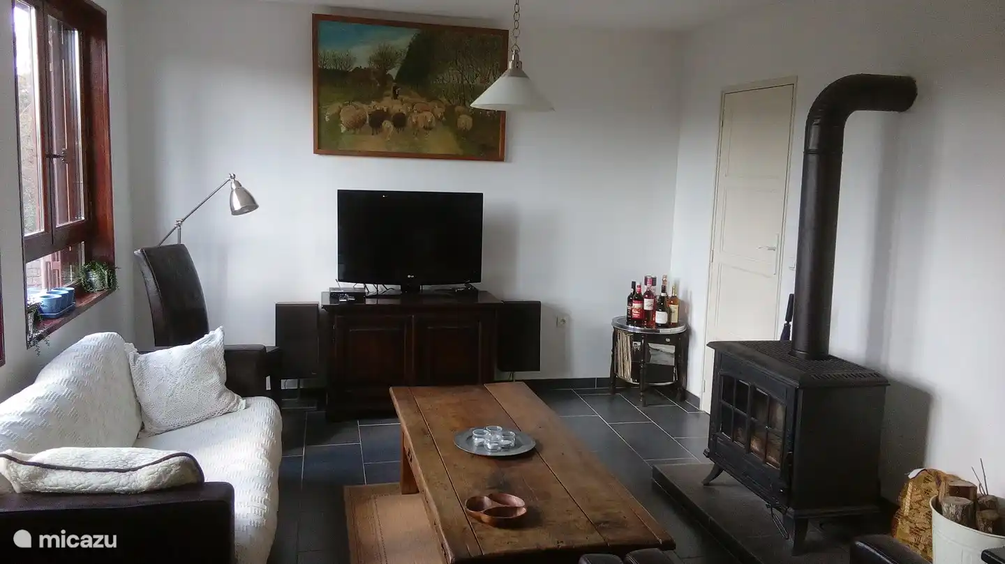 Wohnzimmer mit schöner Aussicht