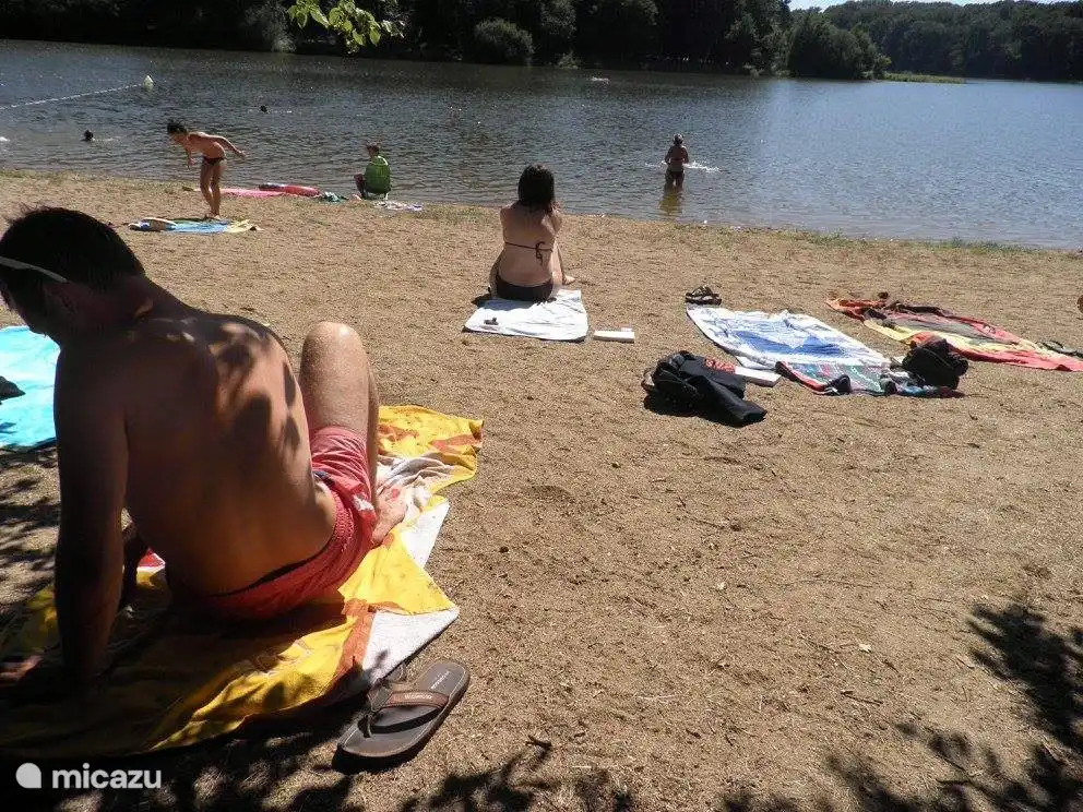 schwimmen in div seen