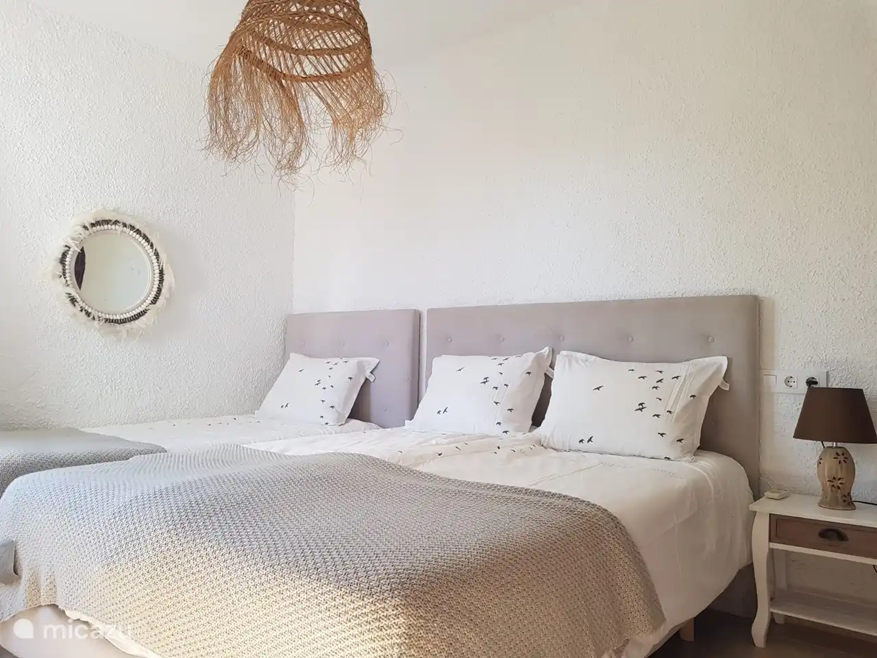 Das 2. Schlafzimmer für 3 Personen