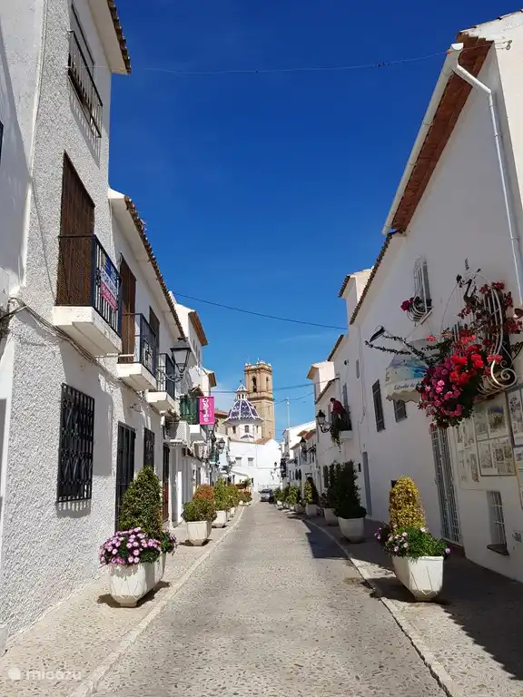 Gemütliche Straßen von Altea