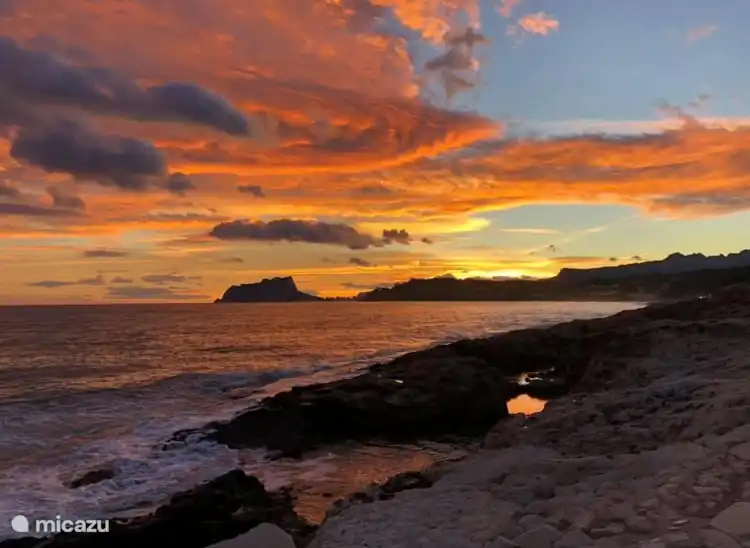 Wunderschöner Himmel im Dezember