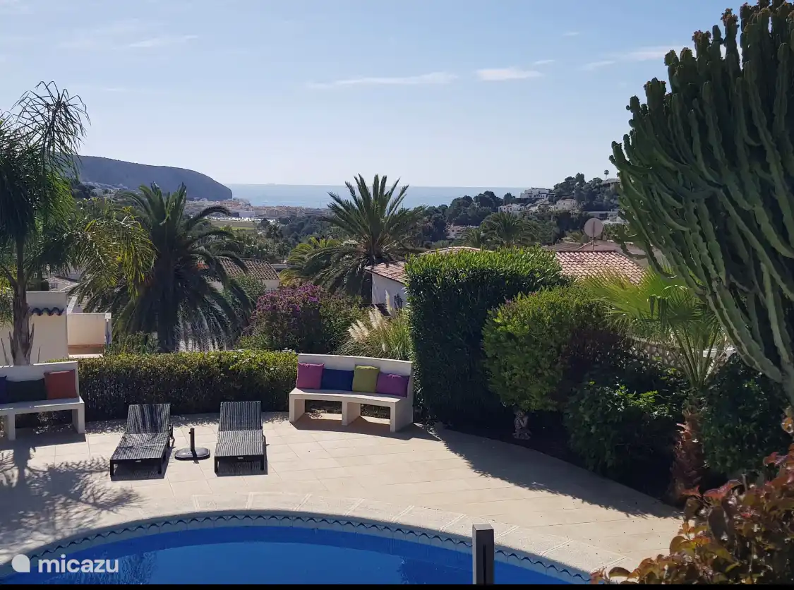 Fantastische Aussicht von der Naya auf das Meer und Moraira