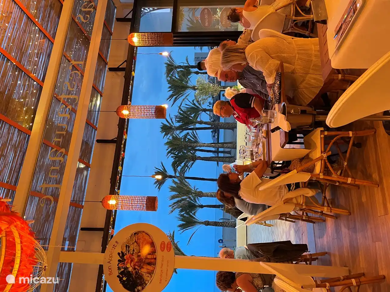 Restaurant mit schöner Aussicht.