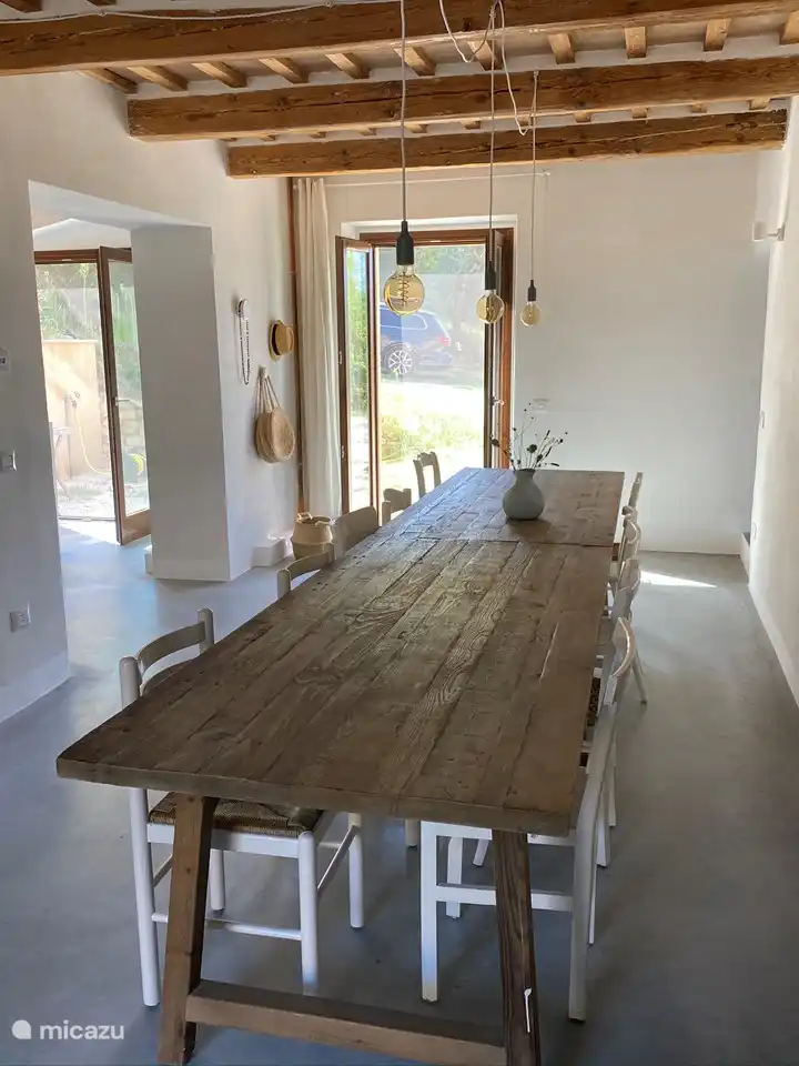 mesa de comedor de 4m de largo