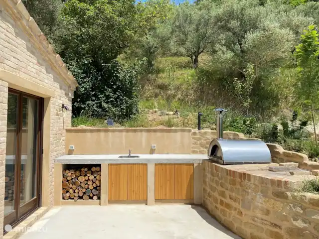 Casa PRIMO Le Marche | Italie, Marche, Tolentino - maison de vacances Cuisine extérieure