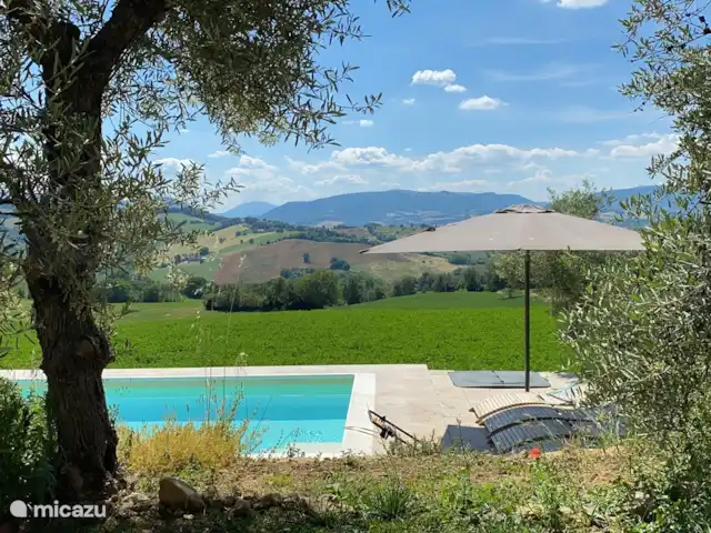 Casa PRIMO Le Marche | Italie, Marche, Tolentino - maison de vacances Vue sur les collines des Marches
