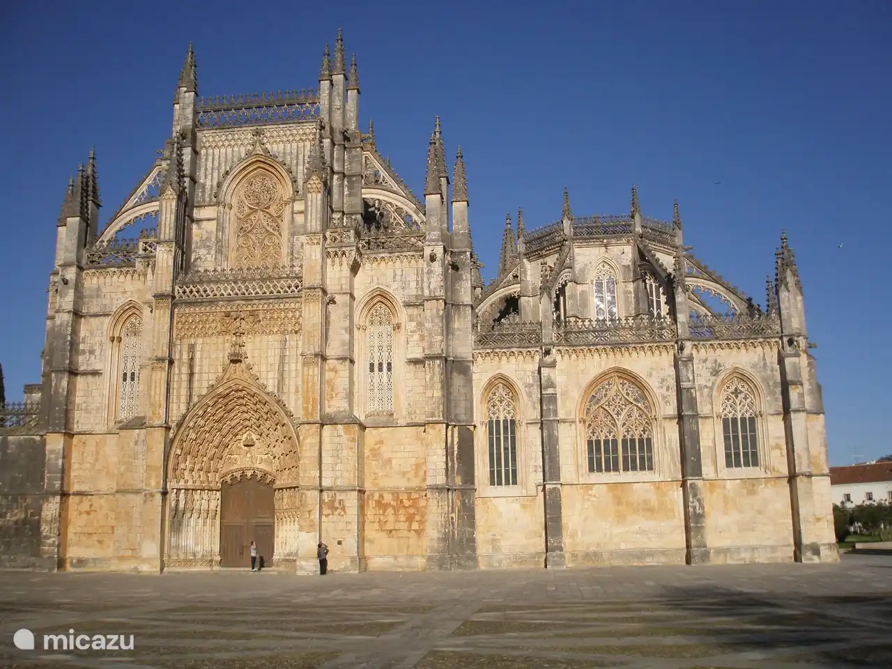 Batalha, das schönste Kloster Portugals im gotischen Manuelstil.