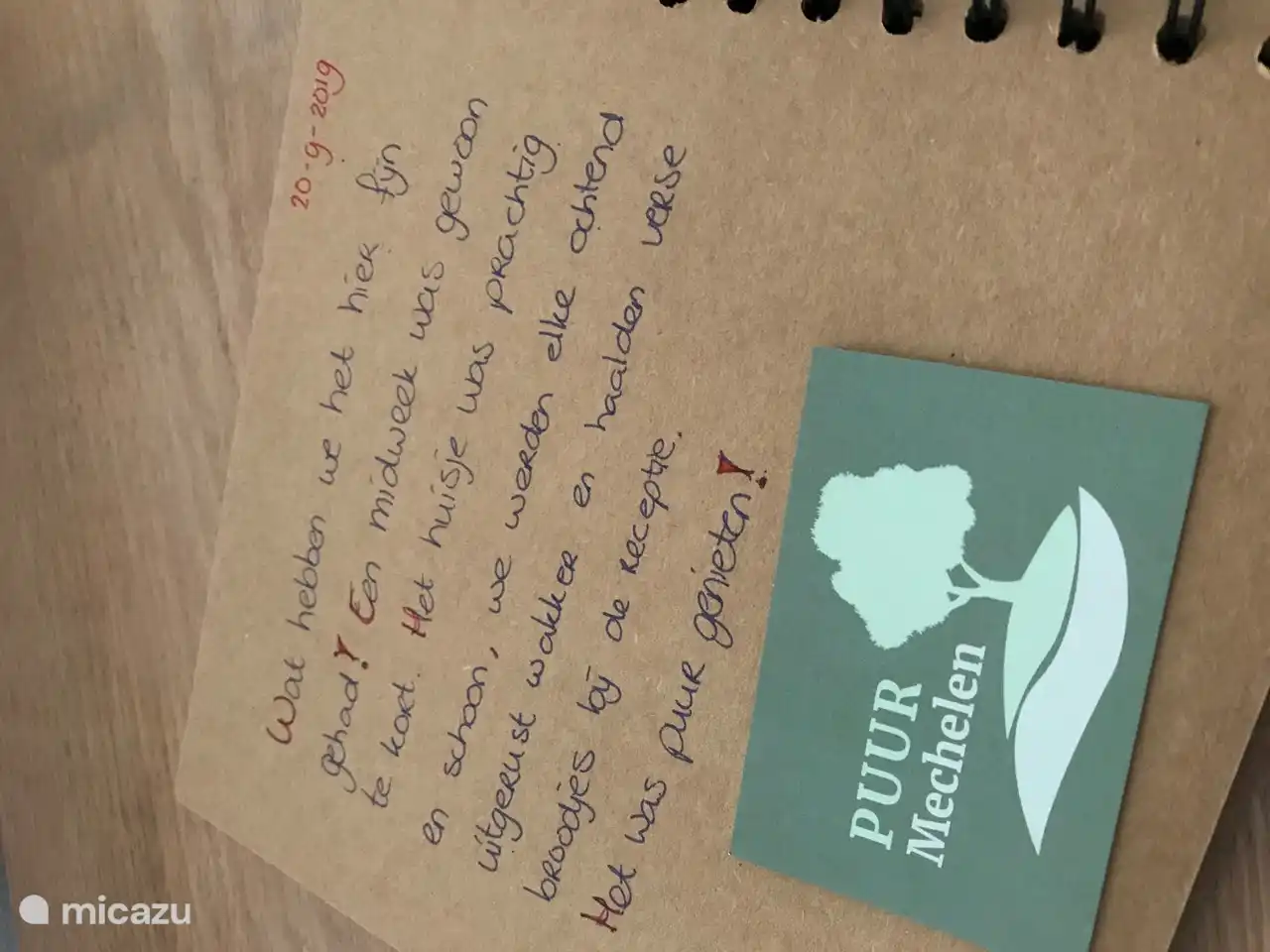 Nur eine Seite aus unserem Gästebuch!