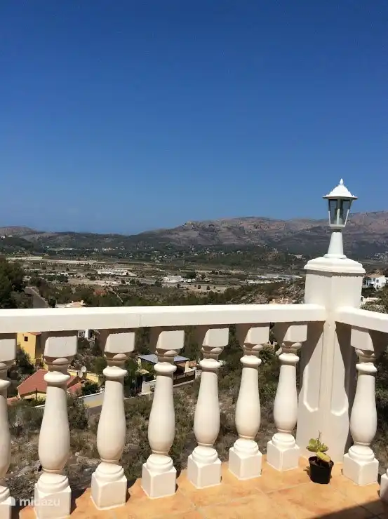 Blick von der Terrasse.