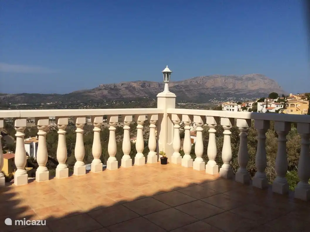 Blick von der Terrasse.