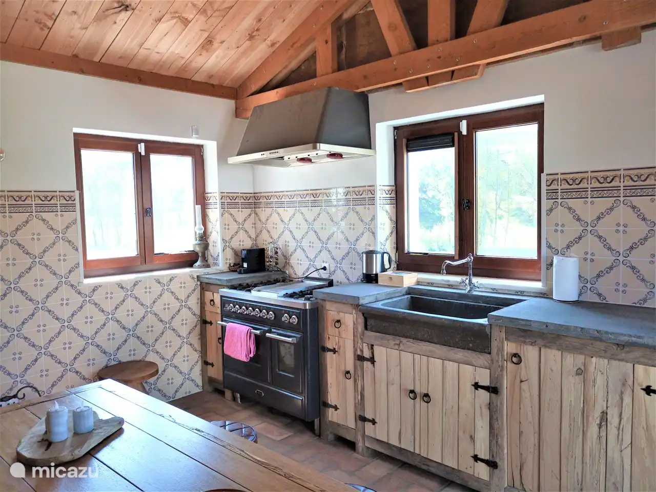 Küche mit allen Annehmlichkeiten