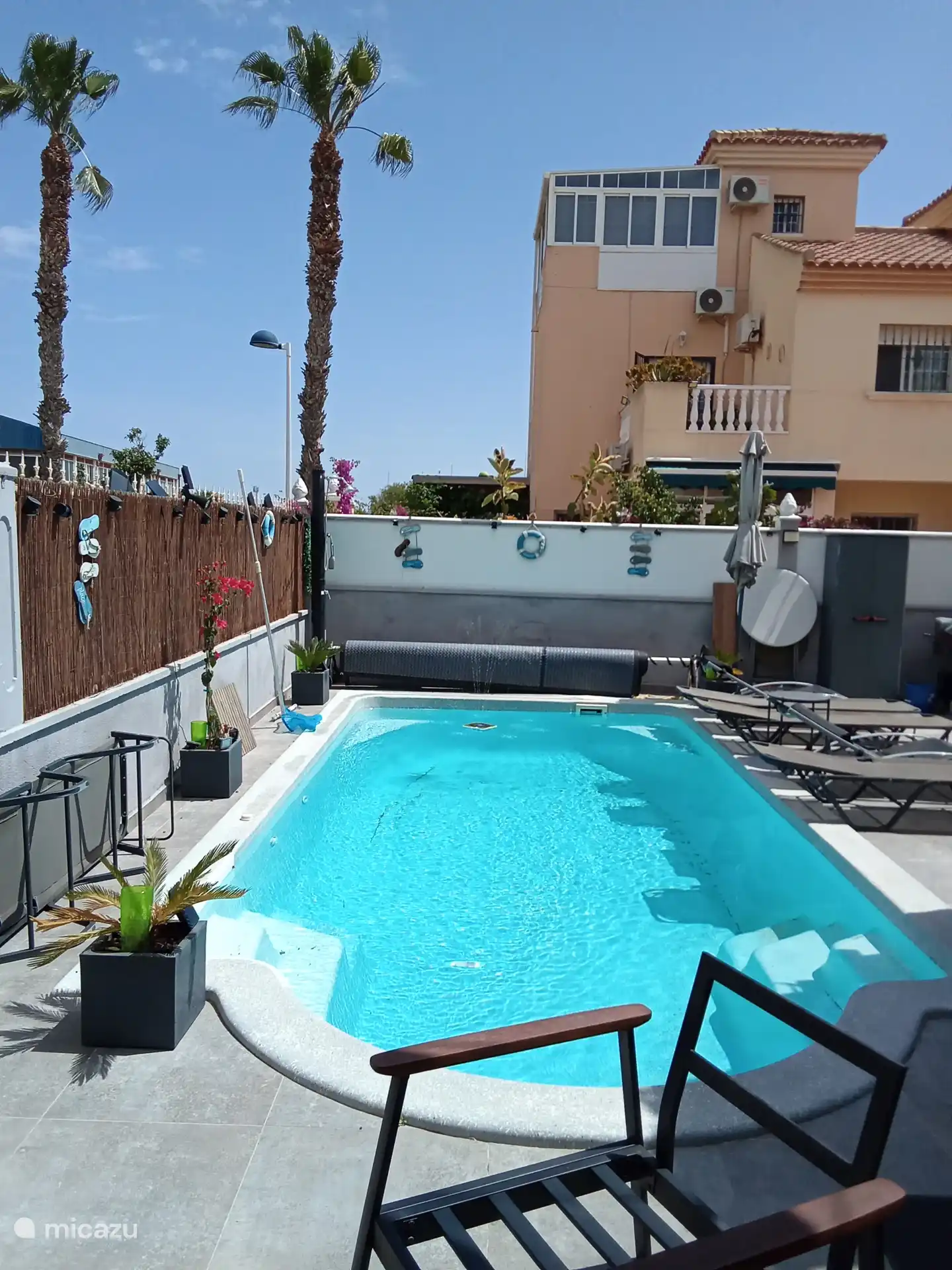 Piscina privada Casa Steven en España, Costa Blanca, Torrevieja - casa vacacional