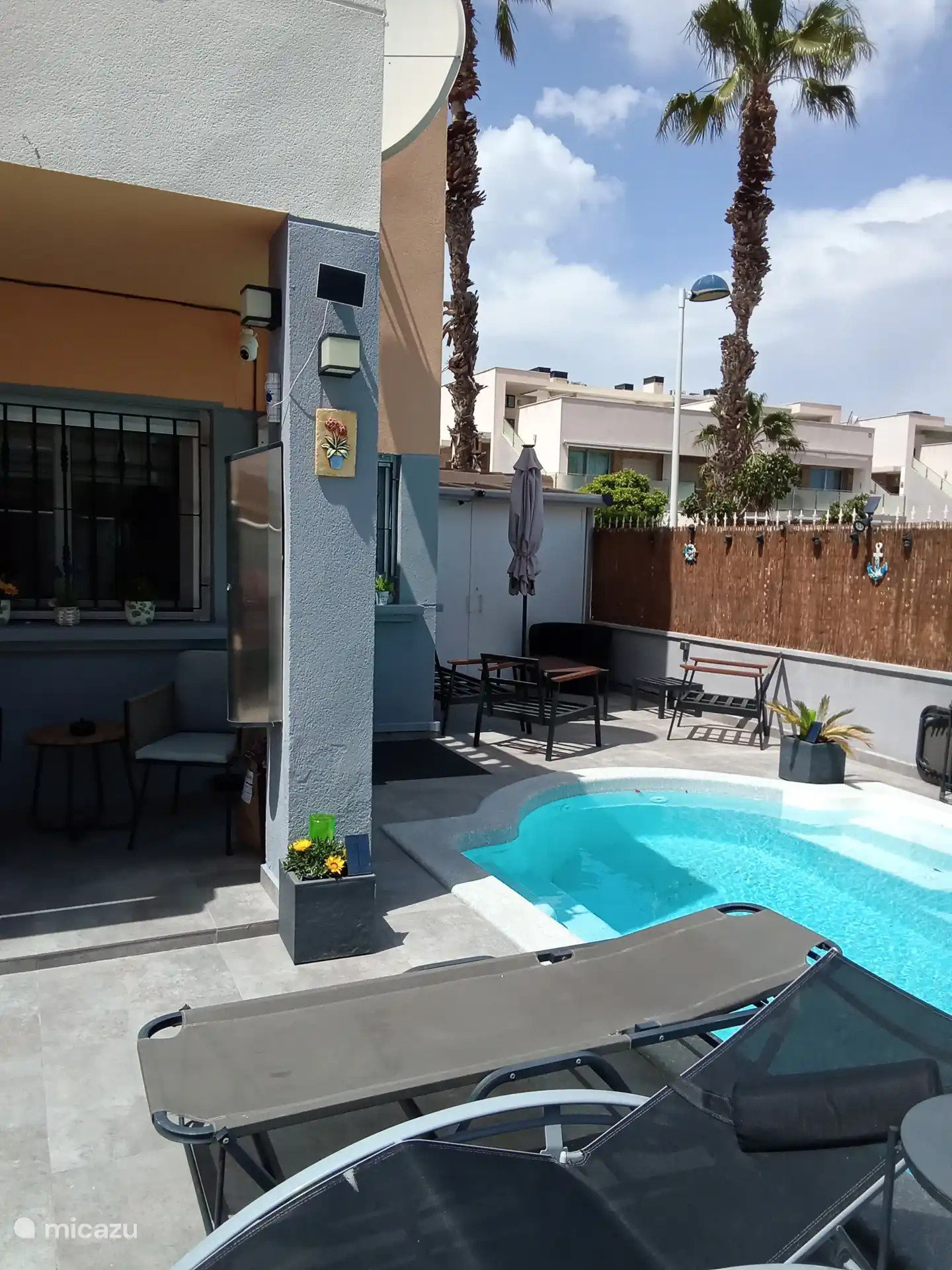 Vista de la zona de descanso 