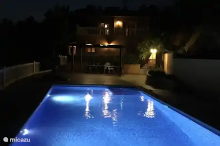 Vakantiehuis Spanje, Costa Brava, Lloret de Mar finca Finca Marimuntanya 20 pers. Zeezicht