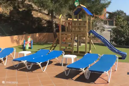 Vakantiehuis Spanje, Costa Brava, Lloret de Mar finca Finca Marimuntanya 20 pers. Zeezicht