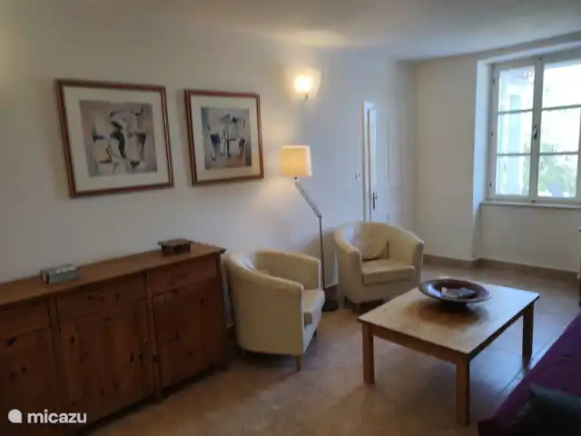 Sofía en Croacia, Istria, Labin - casa vacacional Sentarse en la sala de estar