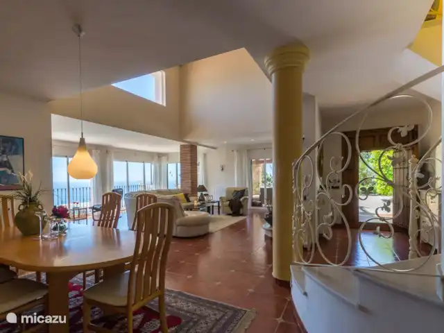 villa huren in Spanje, Costa Tropical, Salobreña – Villa Esmeralda De woonkamer