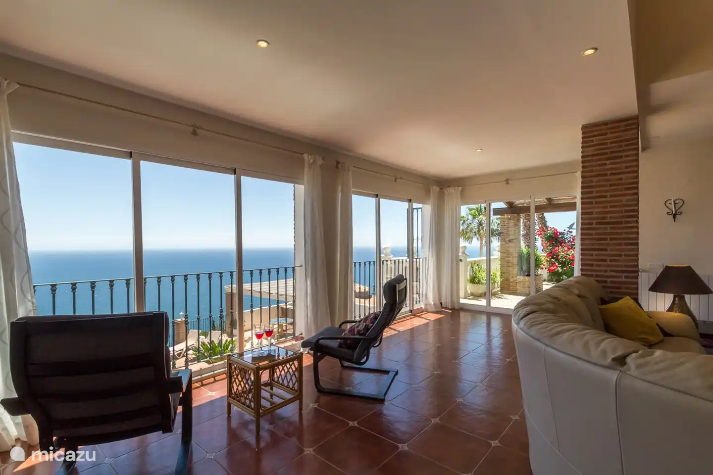 The view from the living room is fantastic