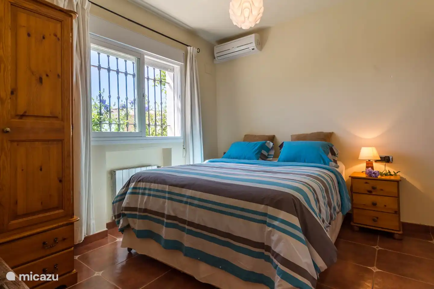 Bedroom of the apartment