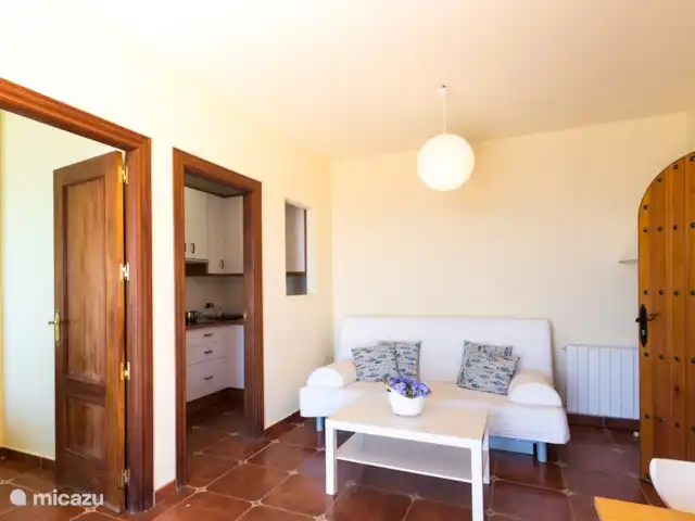 villa huren in Spanje, Costa Tropical, Salobreña – Villa Esmeralda De woonkamer van het appartement