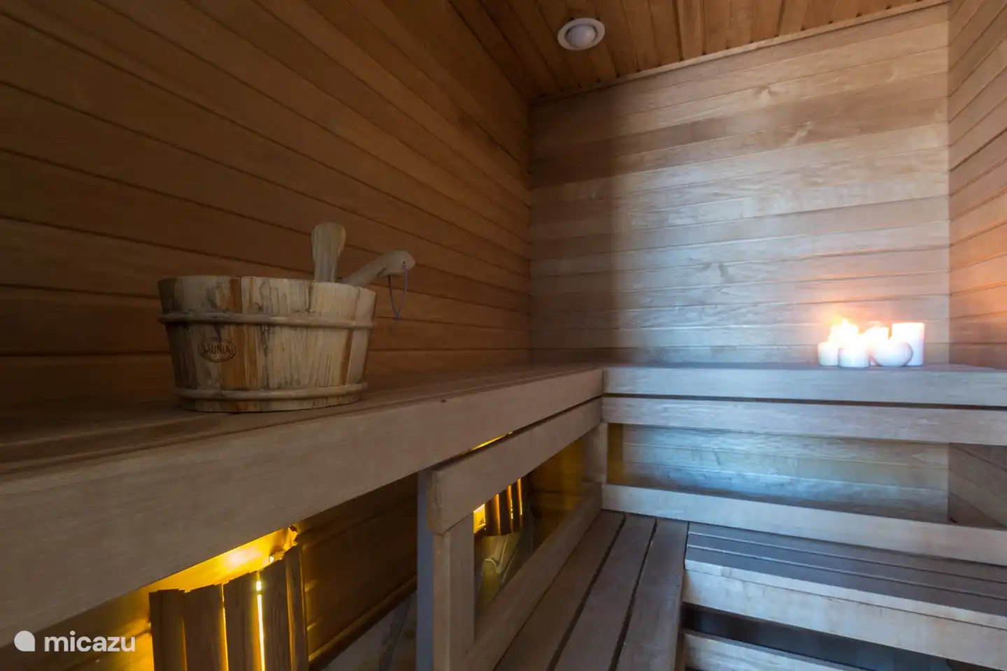 And a sauna