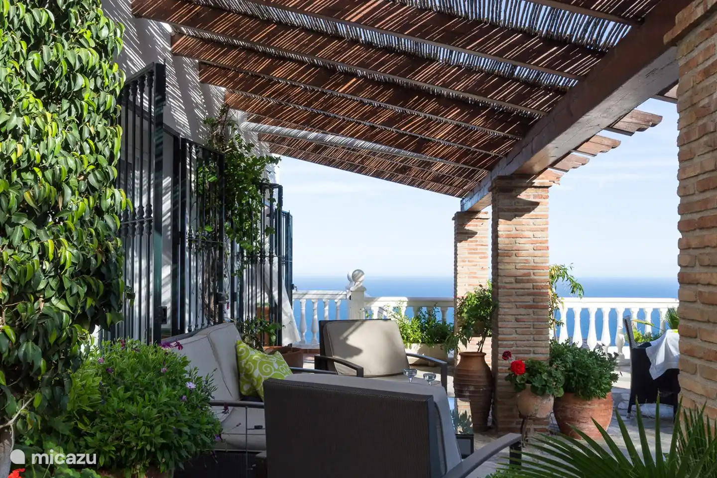 One of the many seats