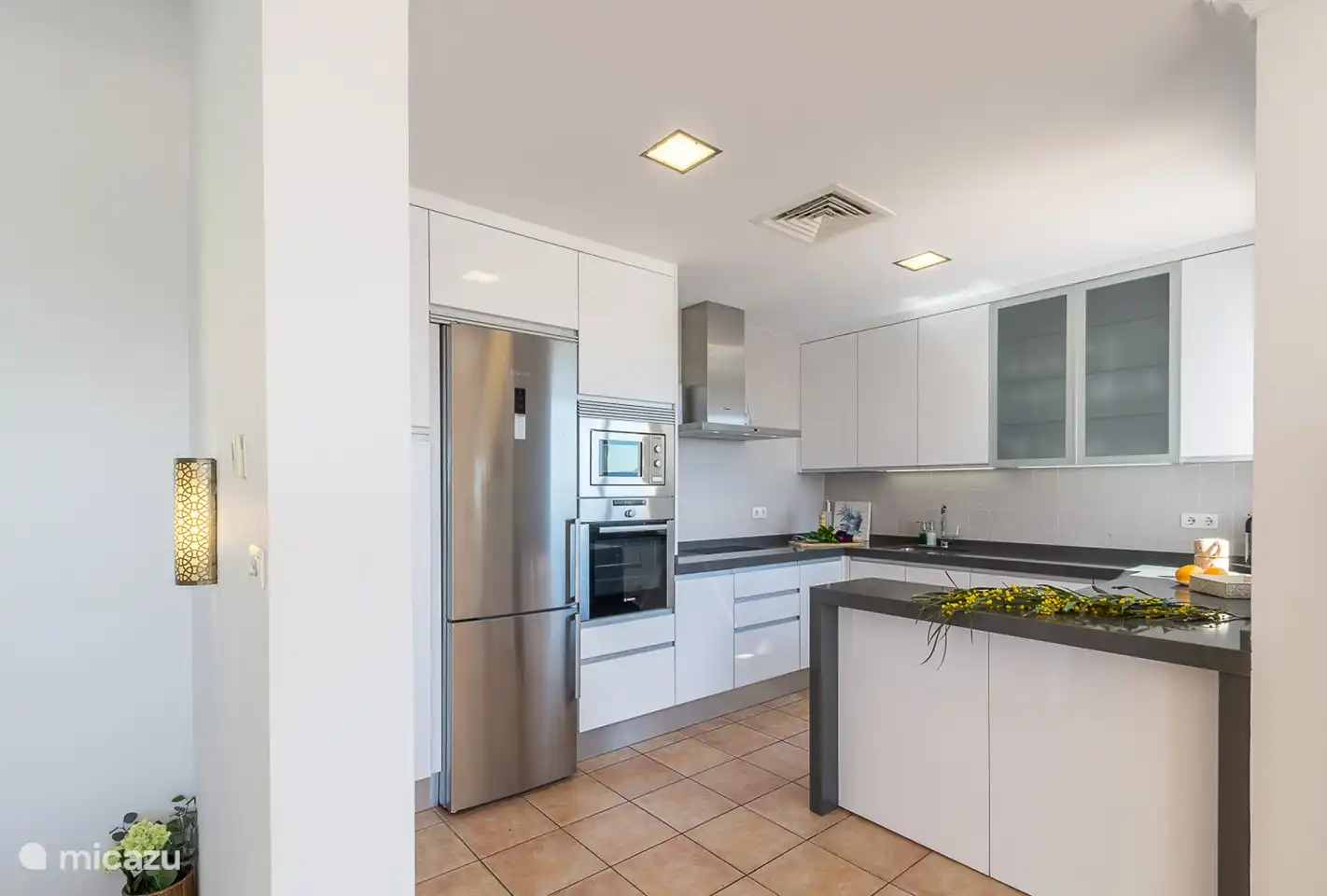 Modern fully equipped kitchen