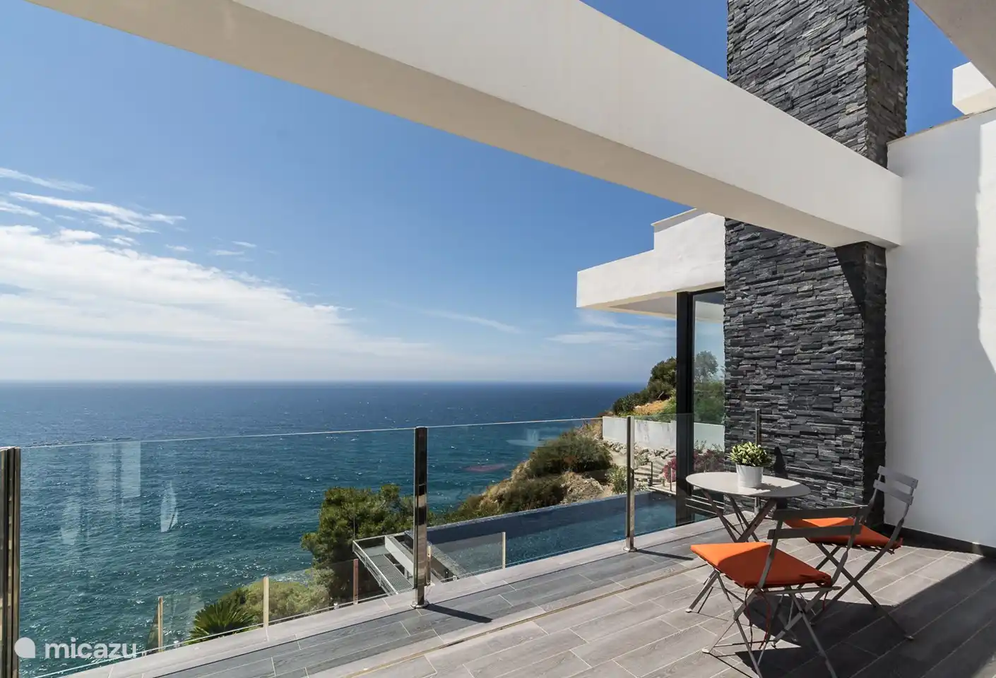 This villa has fantastic sea views