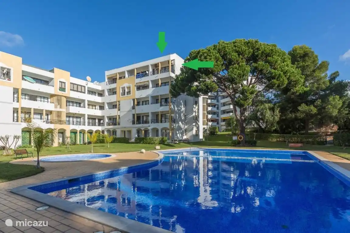 appartement in Portugal, Algarve, Vilamoura – Wohnung mit Pool, Balkon und Klimaanlage