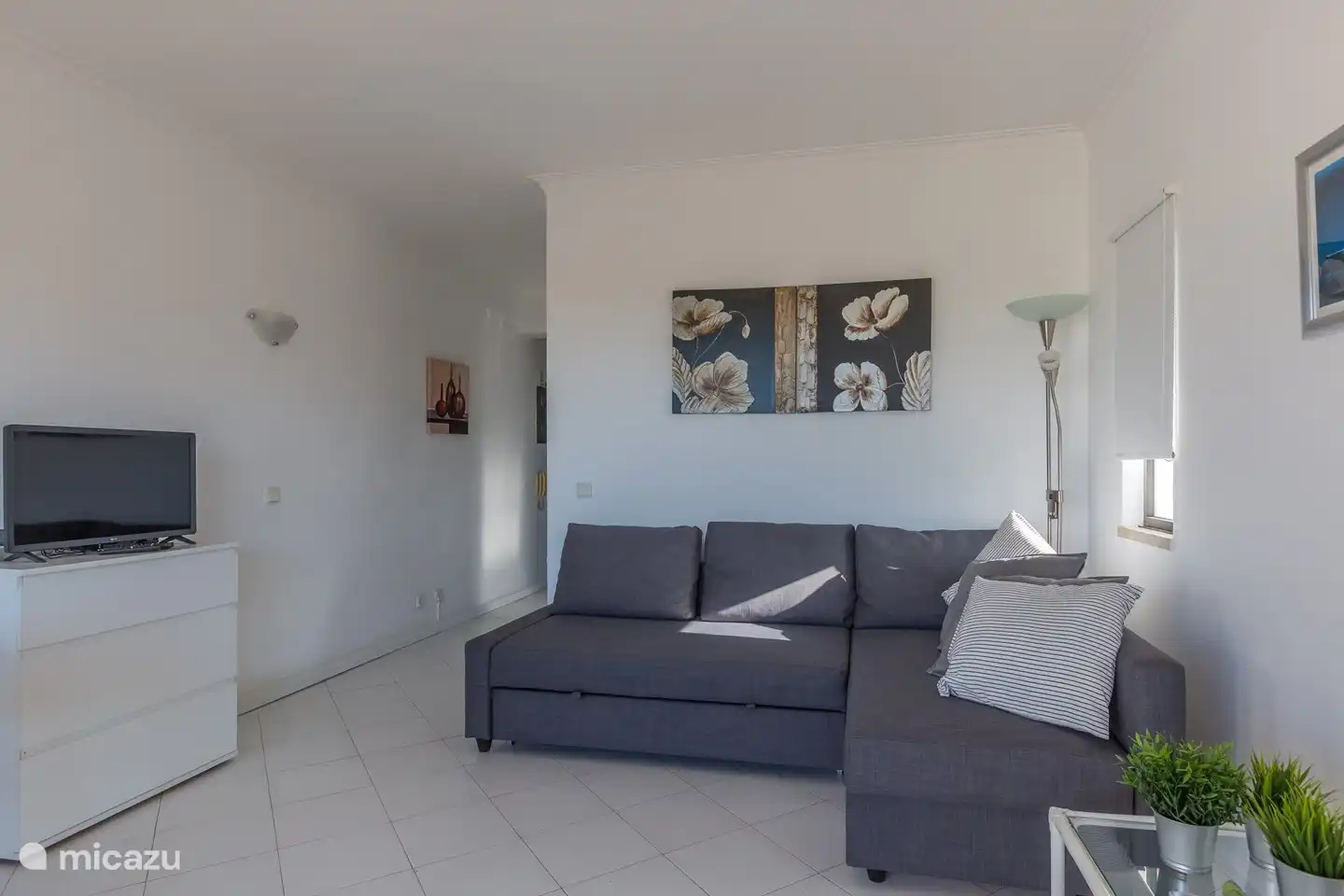 Woonkamer met Smart TV