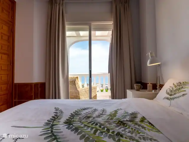 Villa Amani en España, Costa Tropical, Salobreña - villa Dormitorio con vista al mar