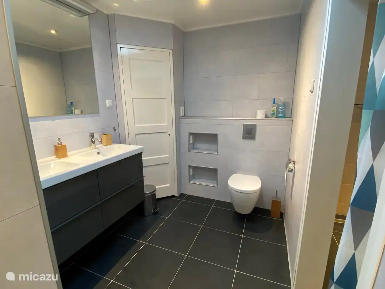 Bathroom with second toilet.