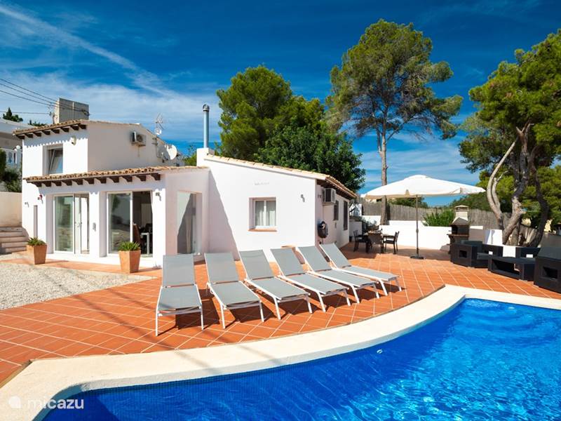 Vakantiehuis Spanje, Costa Blanca, Moraira Villa Los Pajaros Holiday villa 1-6 pers