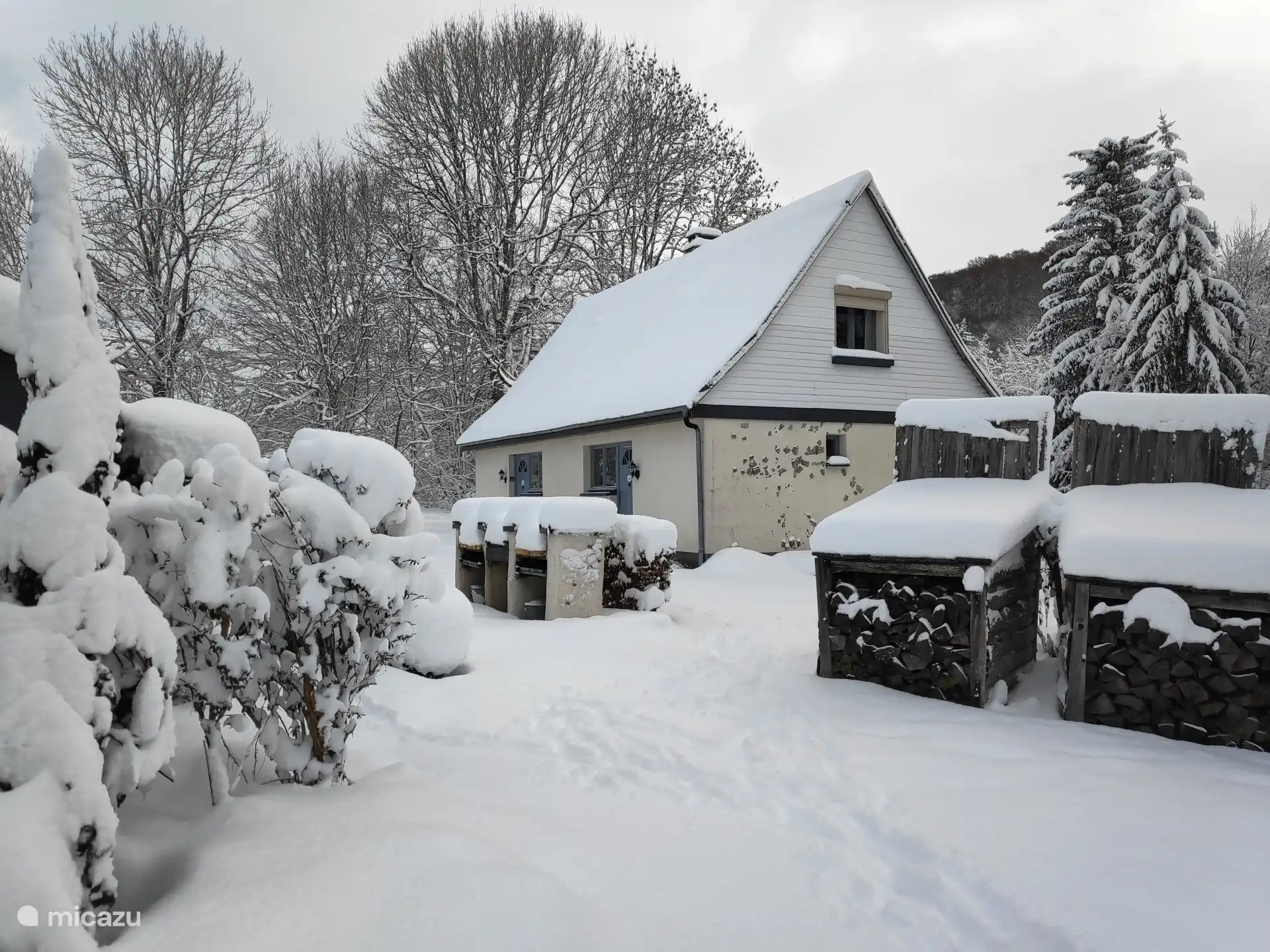 Gîte du Bois II im Winter